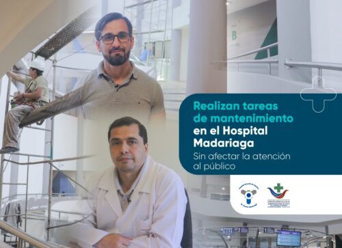 El Hospital Madariaga se renueva: realizan tareas de mantenimiento programado sin afectar la atención al público