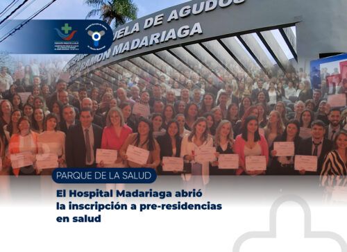 El Hospital Madariaga abrió la inscripción a pre-residencias en salud