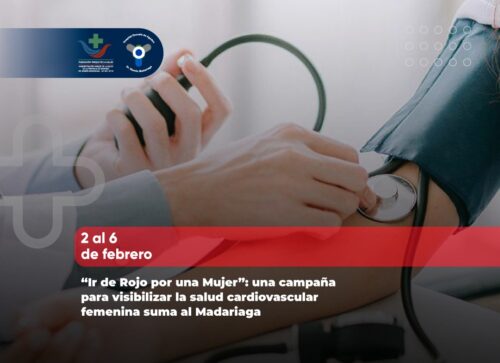 “Ir de Rojo por una Mujer”: una campaña para visibilizar la salud cardiovascular femenina suma al Madariaga