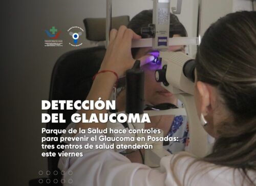 Parque de la Salud hace controles  para prevenir el glaucoma en Posadas: tres centros de salud atenderán este viernes